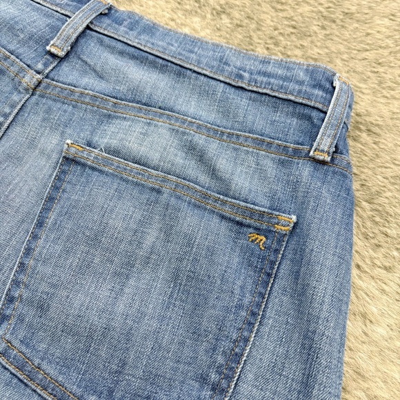 Madewell Denim Frayed Hem Skirt - Picture 7 of 12
